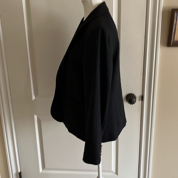J. Crew wool blazer size 14 black - Picture 6 of 15